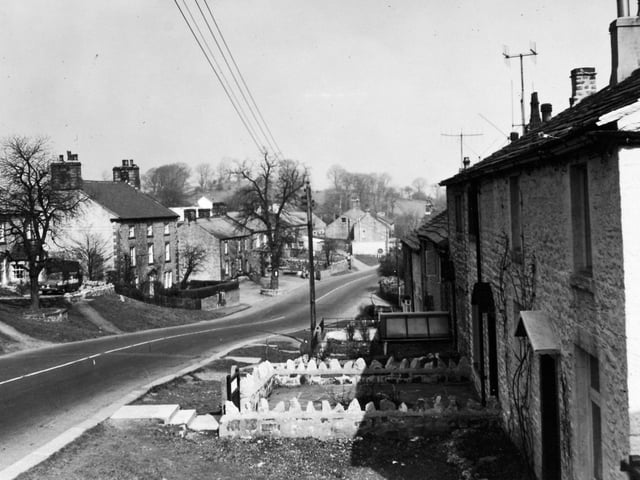 Thornton-in-Craven pictured in March 1960.