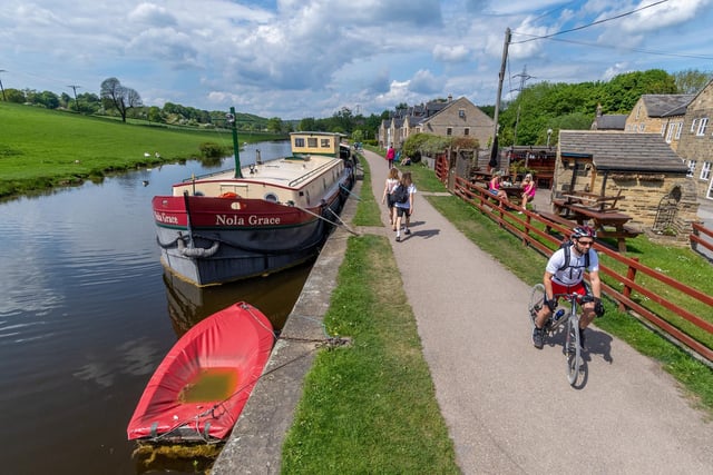 Many mentioned the many good cycling spots across the city, including along the Leeds Liverpool Canal.