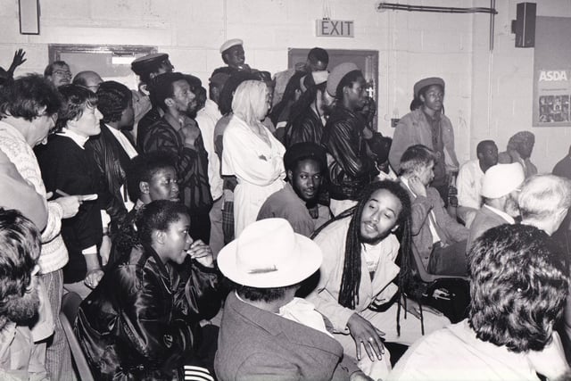 Around 150 residents attended a stormy meeting in June 1987 aimed at clearing the air following two nights of trouble. The meeting at the West Indian Centre was on the second on consecutive nights aimed at calming 100 youths in the area who had been involved in bouts of late-night violence and vandalism.