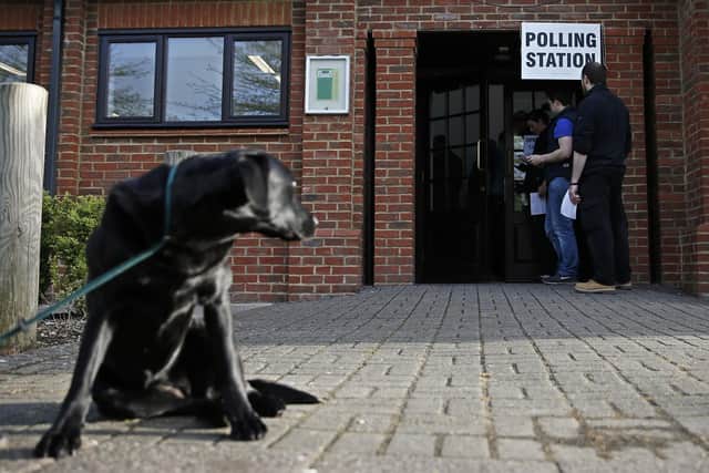 Voters across the city will head to the polls on Thursday, May 4, to elect a councillor to represent their local area (Photo: ADRIAN DENNIS/AFP via Getty Images)