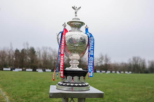 The Befred Challenge Cup. Picture by Alex Whitehead/SWpix.com.