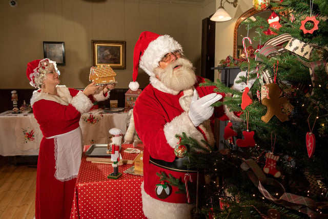 Mr and Mrs Claus at Lotherton's Christmas Experience. Running from November 26 to December 31, there will be an opportunity to meet Santa Claus and Mrs Claus and the 2022 experience will blend traditional attractions with new additions to the experience.