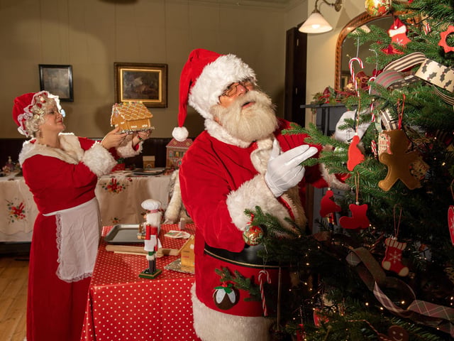 Mr and Mrs Claus at Lotherton's Christmas Experience. Running from November 26 to December 31, there will be an opportunity to meet Santa Claus and Mrs Claus and the 2022 experience will blend traditional attractions with new additions to the experience.