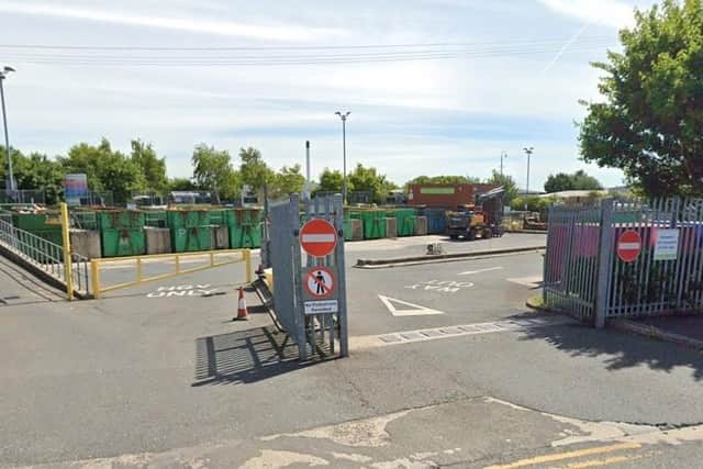 Residents in Morley have to travel miles to recycling centres like this one in Pudsey (Photo by Google)