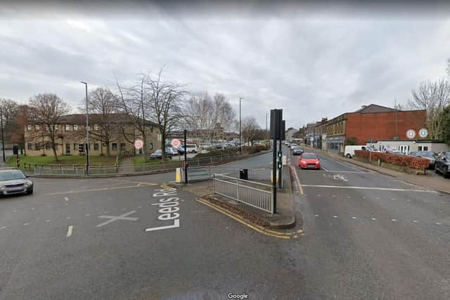 The crash took place on the A65 New Road just before 11am outside the Morrisons Petrol Station. Picture: Google.