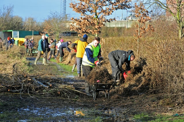A haven for nature-lovers, the reserve is based off Rodley Town Street, roughly four miles from the city centre in Leeds. Formerly a Yorkshire Water-run water treatment works, it was transformed by volunteers and now offers visitors the chance to see the wildlife of wetland habitats. Pictured in 2015 after the Boxing Day floods.