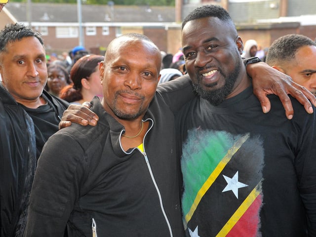 There was an electric atmosphere in Chapeltown throughout the day