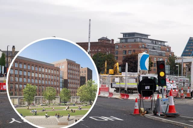 Early stage plans have been drawn up for the land at Meadow Lane, near the city’s Aire Park development 