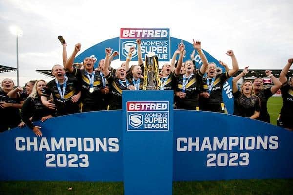 York are the new Women's Super League champions. Picture by Ed Sykes/SWpix.com.