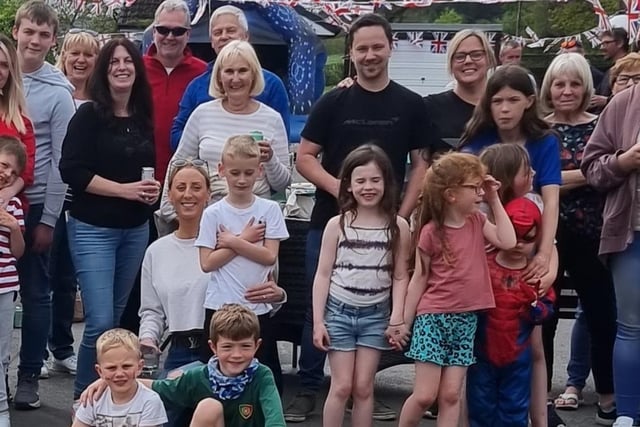 Like many, the people of Thornlea Close in Yeadon came together for a street party.