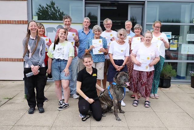 Volunteers at the rehoming centre gathered for a special afternoon tea and presentation, where many were presented with certificates for their service to the charity. One recipient, Evelyn Grice, was given her Platinum Service Award after 10yrs of volunteering. 
If you would like to enquire about volunteering at Dogs Trust Leeds, lease email Volunteer.Leeds@dogstrust.org.uk