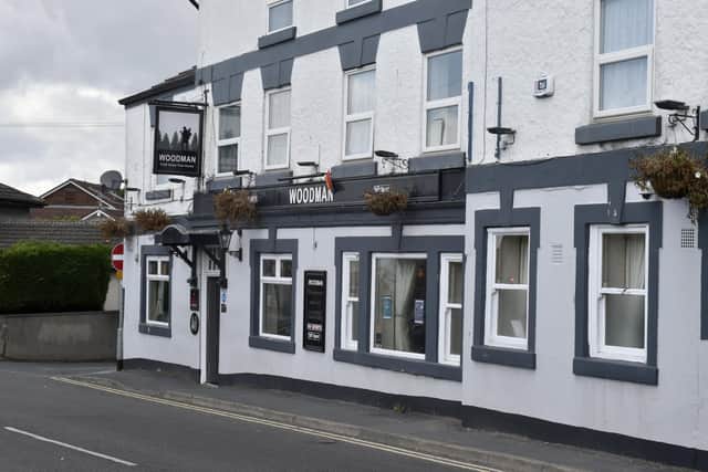 David Coates, whose fence borders the Woodman pub in Halton, says he is repeatedly disturbed by late-night drinkers