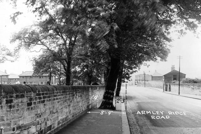 Armley Ridge Road pictured in July 1950.