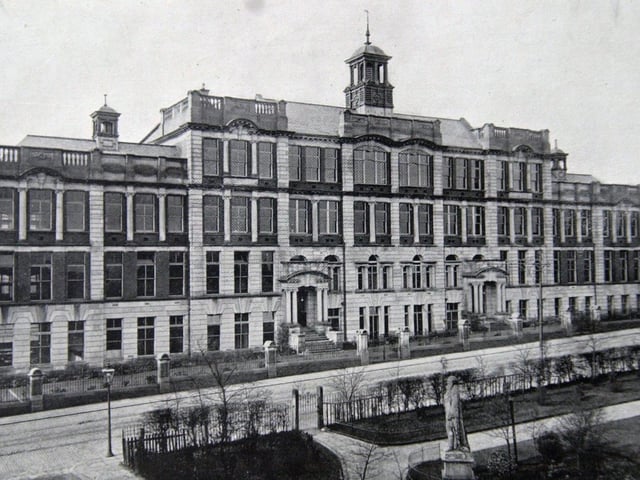 West Leeds High School, pictured in the early 1900s. The school, which took in pupils from Armley, Bramley and Wortley, closed in 2009.