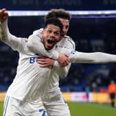 BIG WIN - Leeds United's Georginio Rutter celebrates scoring his sides third goal during the Sky Bet Championship match at the Cardiff City Stadium, Wales. Pic: