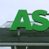 The sign over an Asda supermarket