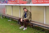 Ian Webb, 28, was “crushed” after flying from his home in Chattanooga, Tennessee, to see non-league side Wakefield AFC only for the game to be called off. Picture: Megan Webb / SWNS