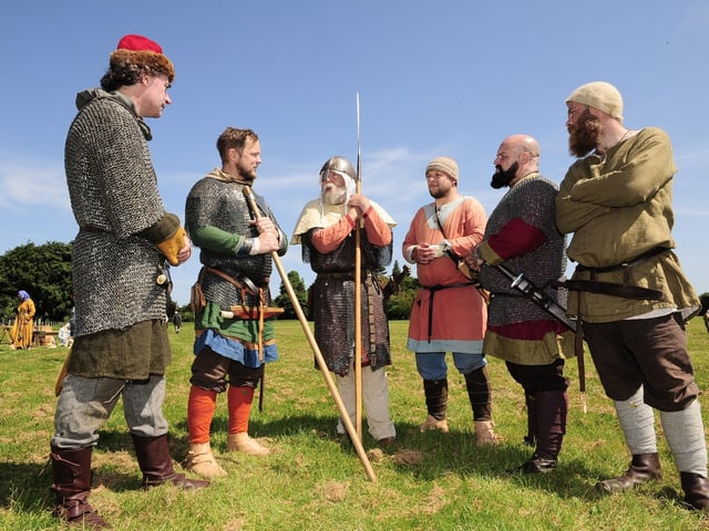 Viking warriors first sailed across the treacherous waters of the North Sea to take Lotherton as one of their strongholds in 805 AD.