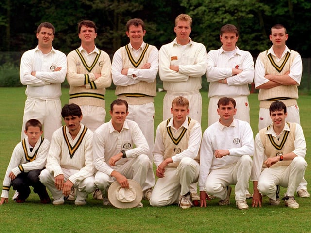 Woodhouse CC who played in Division 1 of the Leeds League pictured in May 1997. Back row, from left, are Tom Davis, Julian Bates, Richard Sullivan, Johnny Johnson, Rob Pickles and Stephen Harrison. Front row, from left, are Edd Thirwell, Asim Kham, Tony Wilkerson, David Littlewood (captain) Steve Bray and Mark Hodgson.