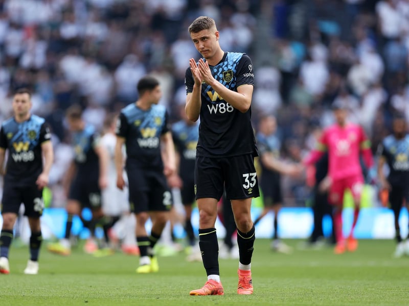 A similar scenario to Tresor, Burnley announcing as part of May's retained list that the loan move of 22-year-old France youth international centre-back Esteve from Montpellier had been made permanent, reportedly for just north of £10m.