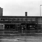 The former Vicar Lane Bus Station pictured in October 1980