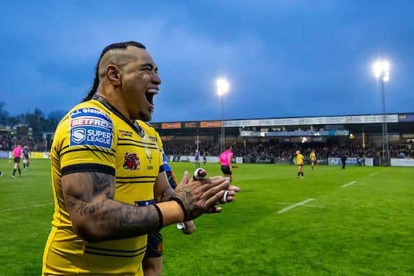 Mahe Fonua could return for Tigers agianst his old club Hull. Picture by Allan McKenzie/SWpix.com.