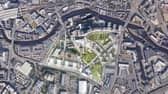 Developers have revealed a new district in the heart of Leeds’ South Bank is set to begin opening to the public in 2023.