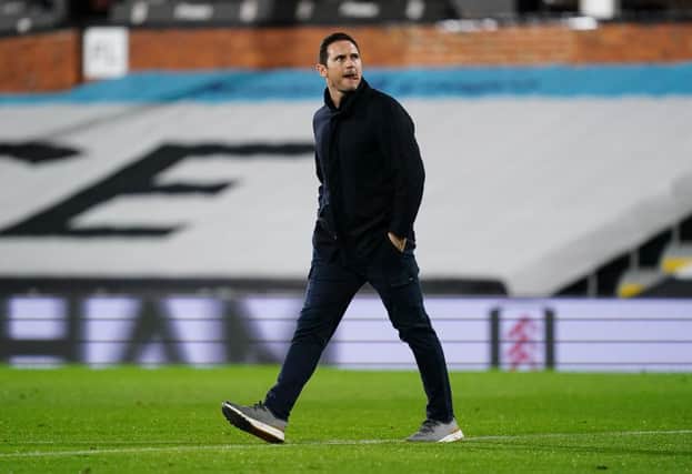 Frank Lampard. (Photo by John Walton - Pool/Getty Images)