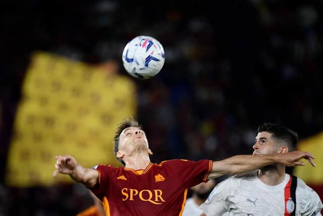 INJURY BLOW: For Leeds United's Roma loanee Diego Llorente, above. Photo by FILIPPO MONTEFORTE/AFP via Getty Images.