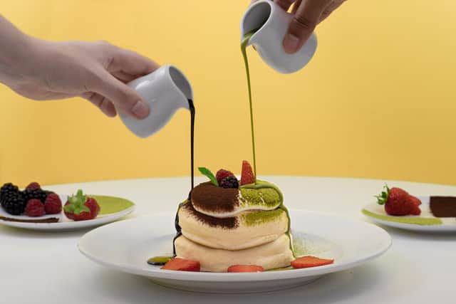 Japanese-style souffle pancake brand Fluffy Fluffy will officially be opening its doors next weekend. Credit @eyesofaamz