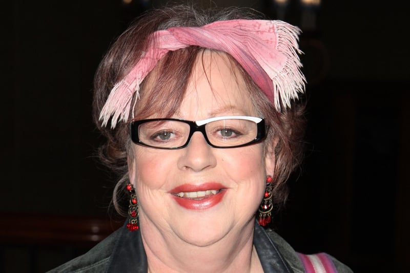 Clare Adamson said: "Jo Brand for some girl chat and good laughs."