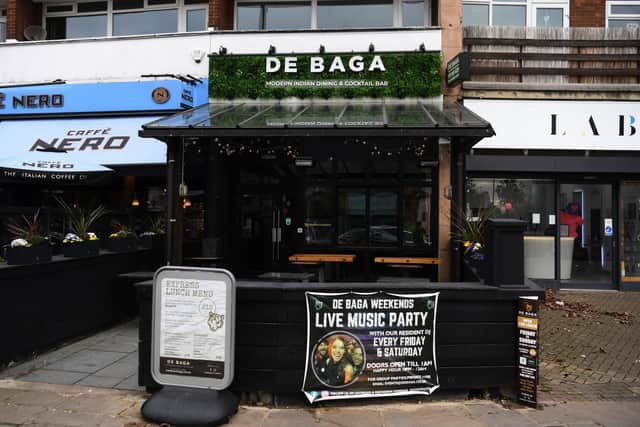 De Baga, in Stainbeck Lane, wants to create an outdoor dining space. Photo: Jonathan Gawthorpe.