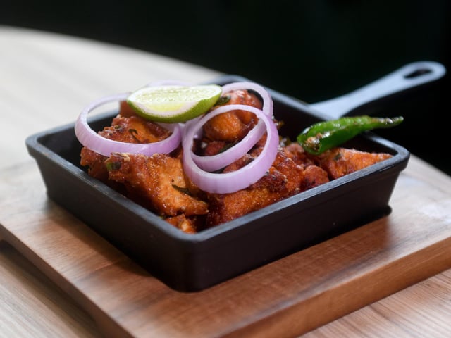The Chicken 65 dish