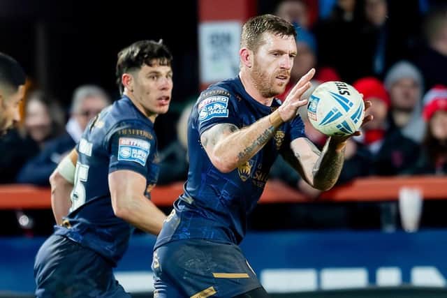 Former Castleford Tigers play-maker Marc Sneyd has been named in Salford Red Devils' squad for Friday's game at the Jungle. Picture by Allan McKenzie/SWpix.com.