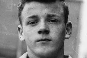 Seventeen year old Billy Bremner recently signed to Leeds United. Bremner went on to become a key midfielder in Don Revie's team and was voted player of the year in 1970. He played 54 times for Scotland and went on to manage Leeds and Doncaster Rovers.  (Photo by Fox Photos/Getty Images)