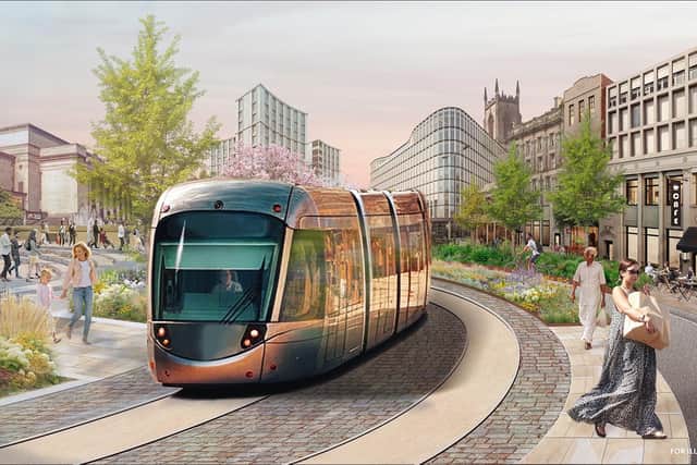 The planned network linking Leeds and Bradford had been expected to be in place in the early 2030s, but that has been pushed back to the end of that decade
