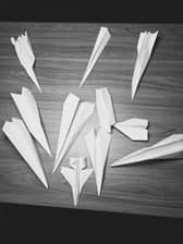 Getting ready for take-off – paper planes of all shapes, sizes and levels of flyability