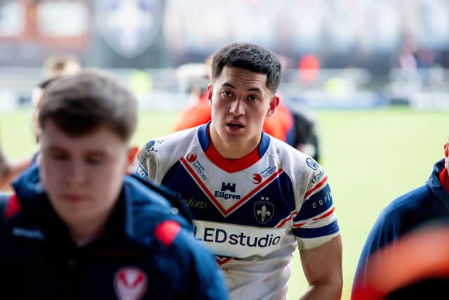 Isaiah Vagana could return for Wakefield Trinity against Leigh Leopards after recovering from a shoulder injury. Picture by Allan McKenzie/SWpix.com.