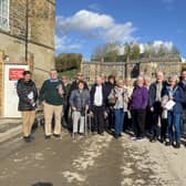 Members of the Wortley Local History Group visited Stonebridge Beck.