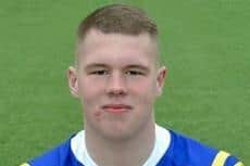 Leeds Rhinos' Tom Holroyd as he looked ahead of his 2018 debut season. Picture by YPN.