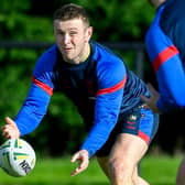 Leeds Rhinos' Harry Newman is in England's 19-man squad to face Australia on his home turf this weekend. Picture by Allan McKenzie/SWpix.com.