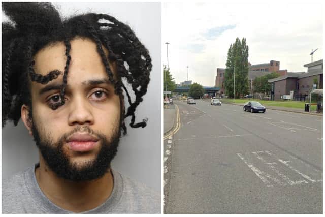 Mohamed attacked the man on Burmantofts Street.