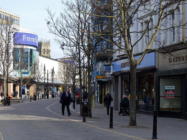 2.5% tested positive for Covid-19 during the survey, according to the ONS data. It represents a ratio of people testing positive for Covid of 1 in 40. The figures also cover North Lincolnshire, Doncaster (pictured) and Rotherham.
