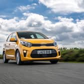 Kia Picanto - the latest version in front and its predecessors following