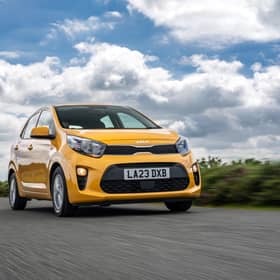 Kia Picanto - the latest version in front and its predecessors following