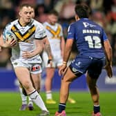 Sam Hall on the ball for Castleford Tigers away to Toulouse in February. Picture by Fabrice Rodriguez/SWpix.com.
