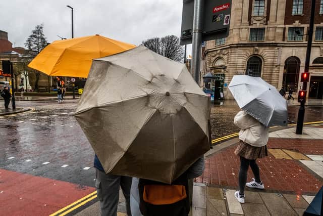 A yellow weather warning for rain is in place across Leeds tomorrow (Photo by James Hardisty/National World)