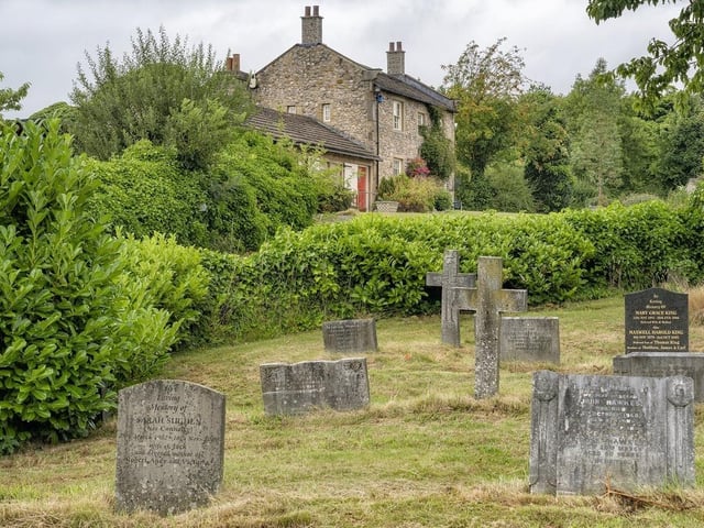 Real gravestones were saved from an 18th century east London graveyard when it was redeveloped, and they were subsequently used in the Emmerdale graveyard which includes characters who have died in the show over the last 50 years. The characters who have died include: Carl, Matthew, Max and Tom King, Jack, Jacob, Joe and Sarah Sudgen, Chris and Frank Tate and Harry Wilks.