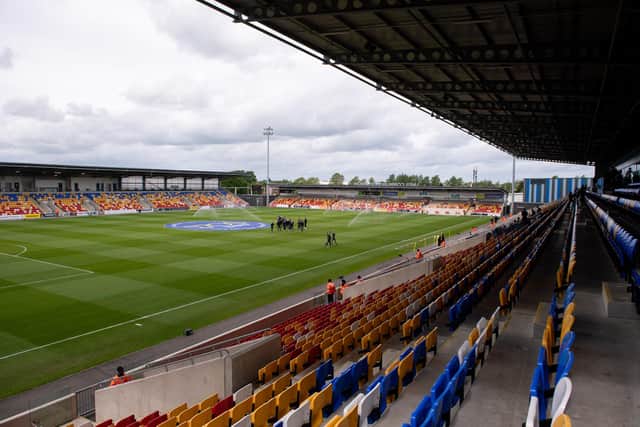 A general view inside the LNER Community Stadium where Leeds' U21s play their home fixtures (Photo by Emma Simpson/Getty Images)