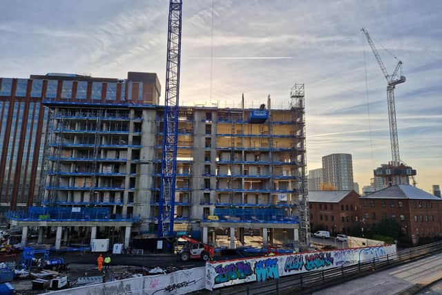 Leeds has had record-breaking levels of development in recent years. Photo: Charles Gray